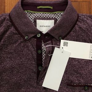 Burgundy Ultra Soft Polo Shirt